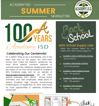   AISD Back-to-School Newsletter